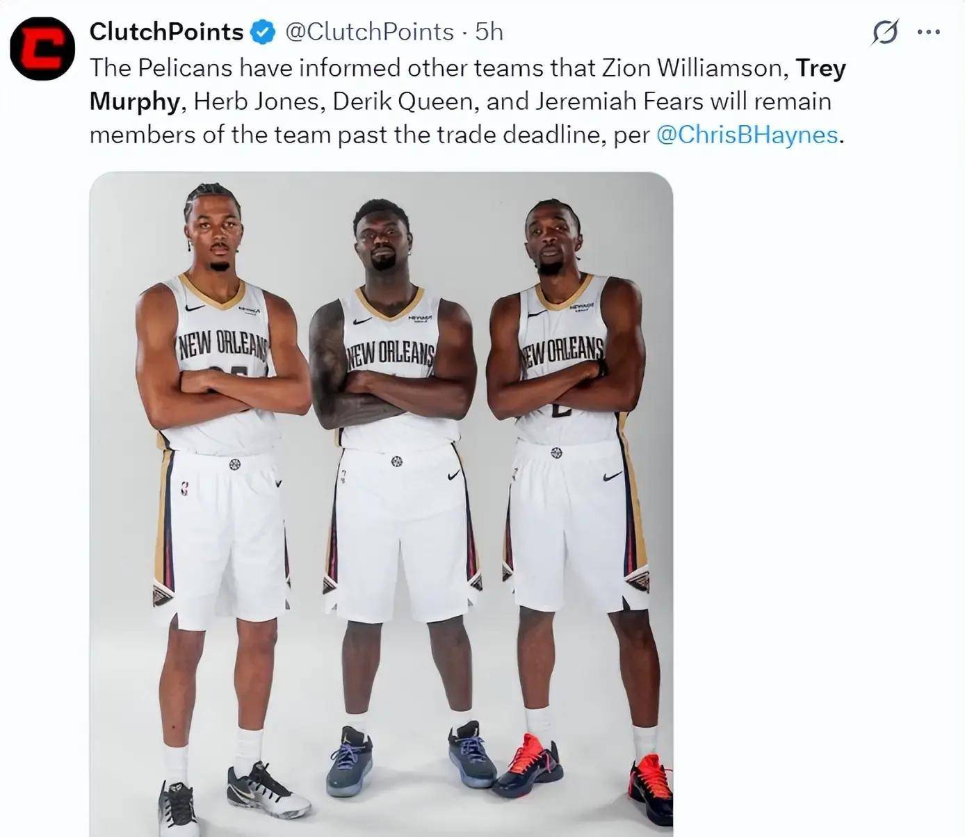 开云-关于NBA总决赛赛程吃紧，新奥尔良鹈鹕赛后内部沟通，更衣室稳定，球队文化再被提及的信息